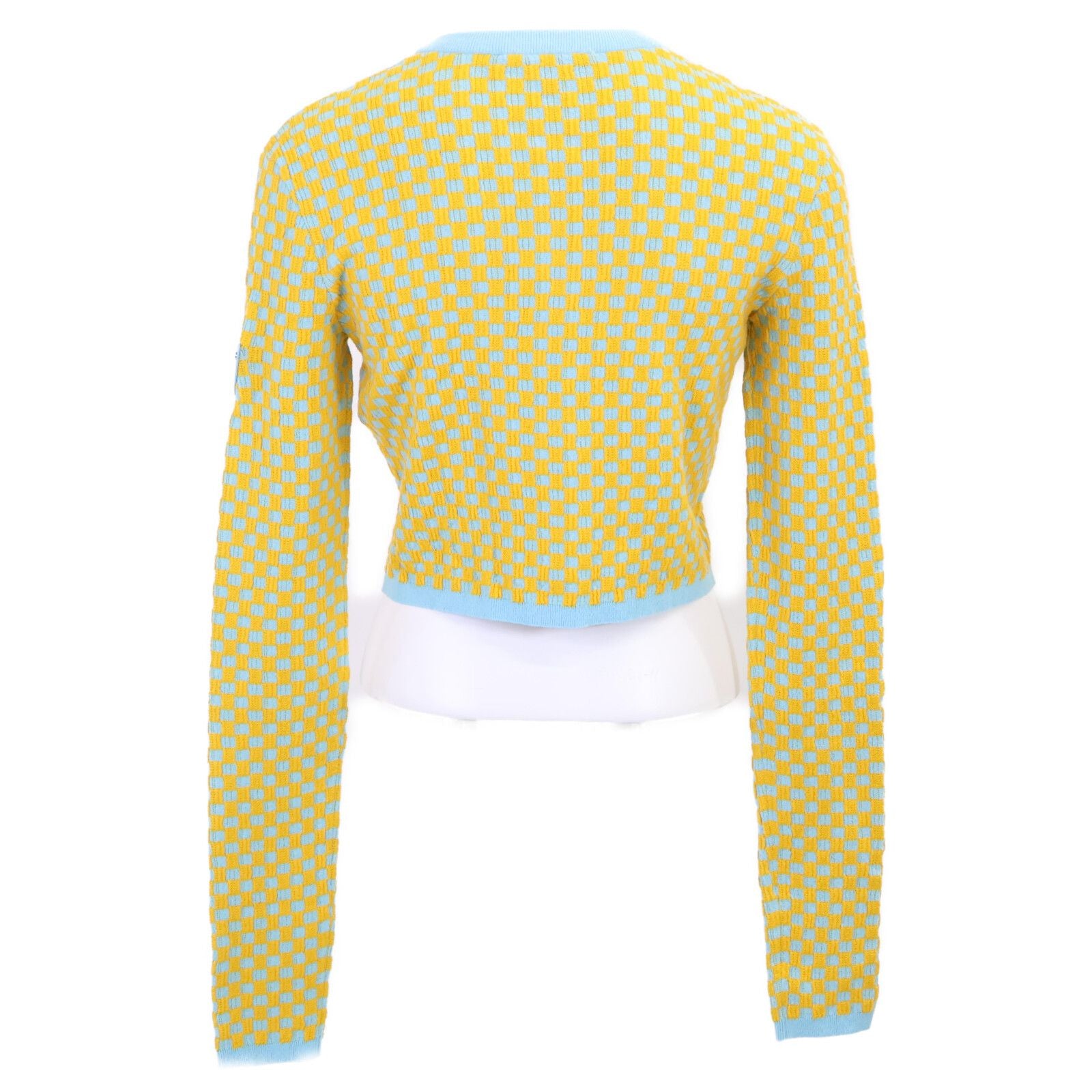 Louis Vuitton Checkered Pattern 24 Knit Cardigan — view 2