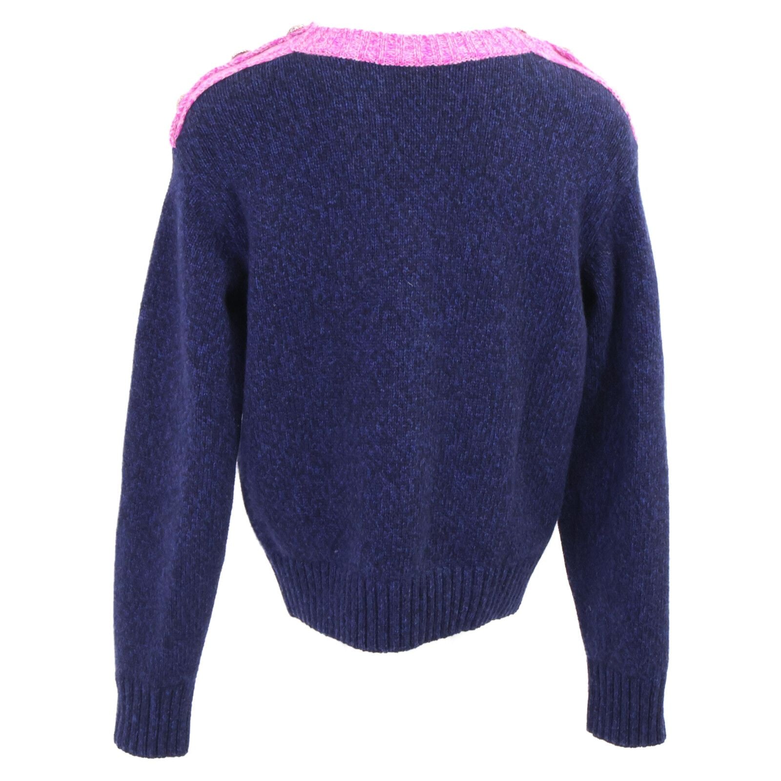 Chanel CC Logo Cashmere Knit Sweater 36 — view 2