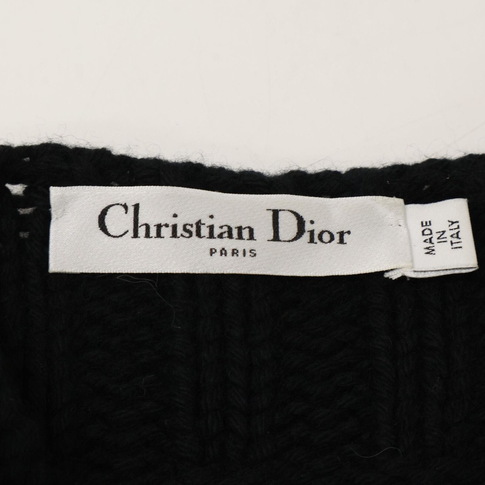 Dior Rabbit Cashmere Wool Knit Sweater — view 4