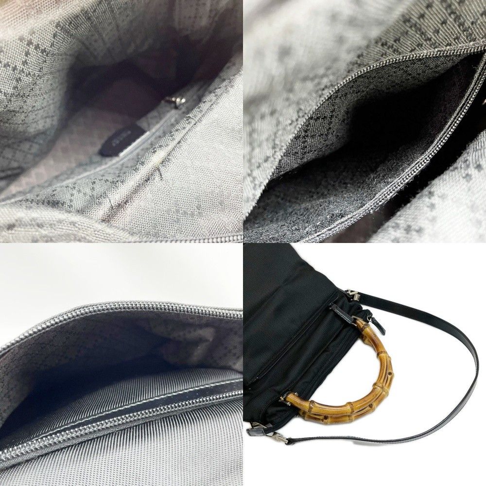 Gucci 2-Way Shoulder Bag 002 Black — view 8
