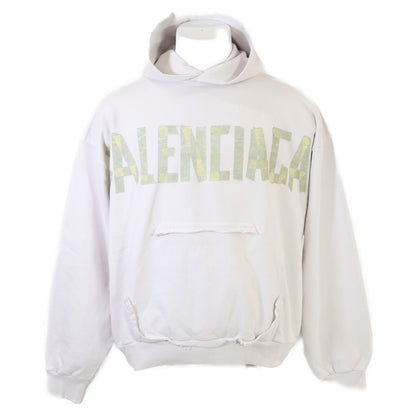 Balenciaga Tape Type Crushed Pullover Hoodie XXS