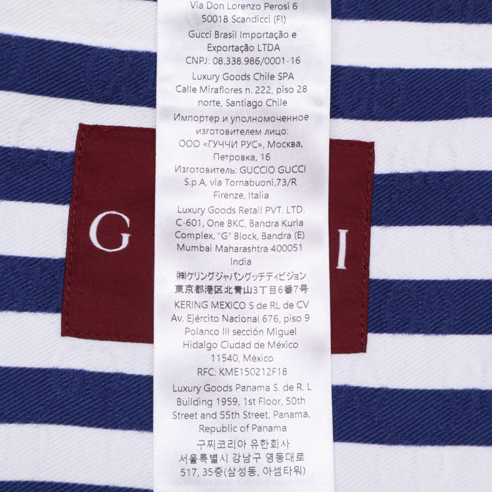 Gucci Similarly Zatas Zipped Jacket in Cotton Jacquard with GG Print Border Zip — view 8