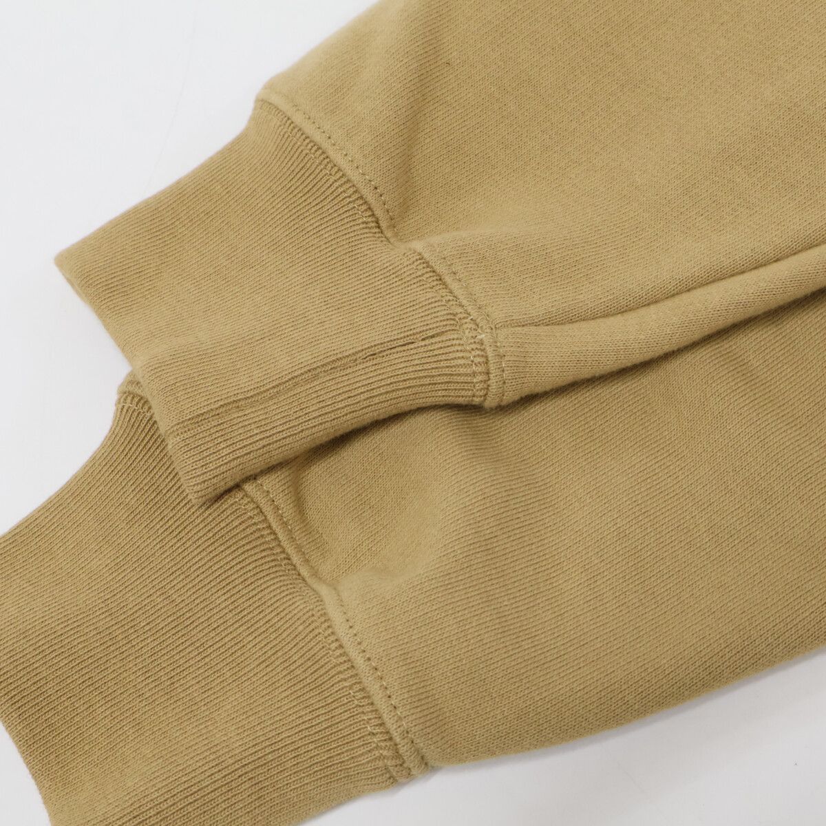 Gucci Beige Front Logo Cotton Jersey Sweatshirt — view 6