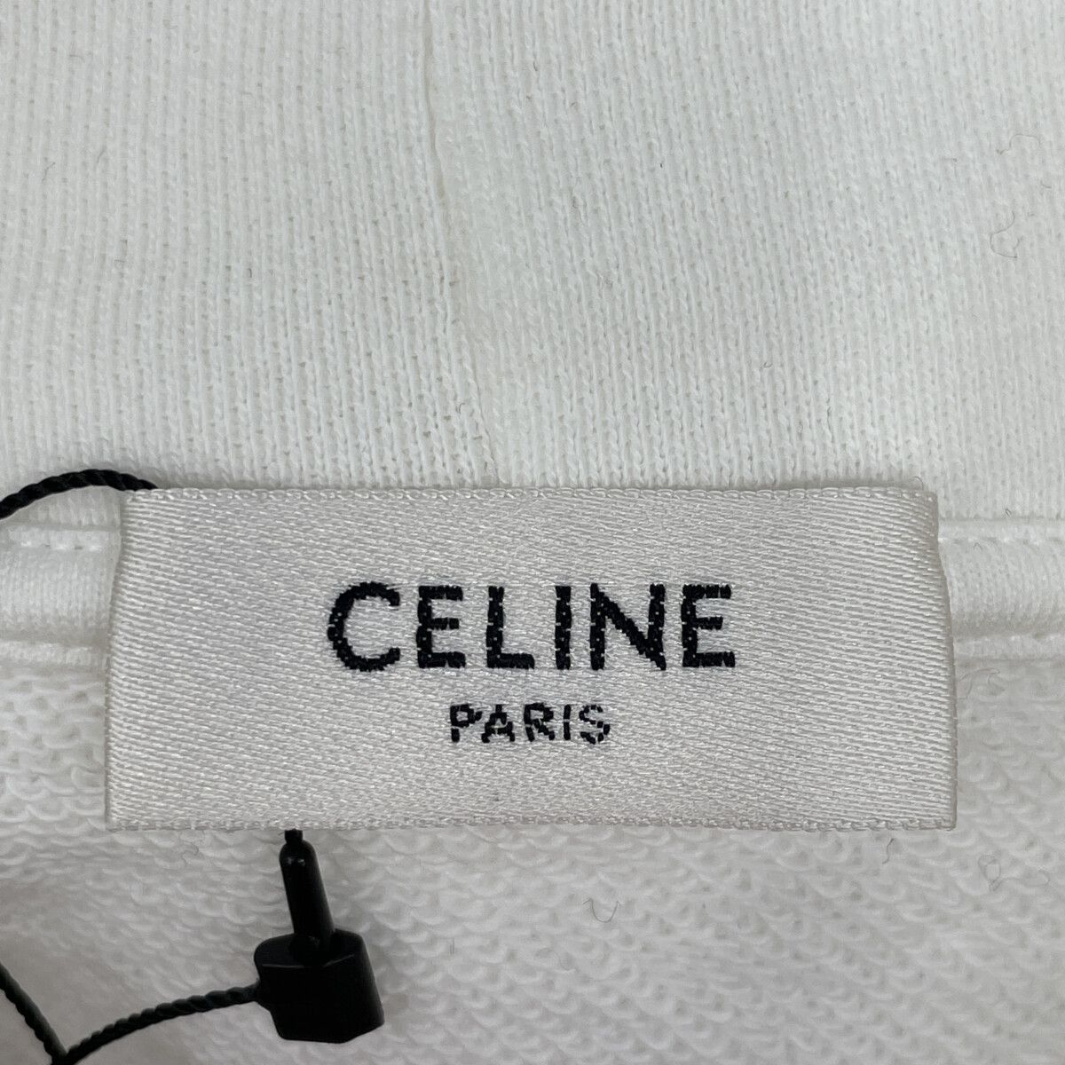 Celine White Sweatshirts Hoodie Pullover Shirt — view 3