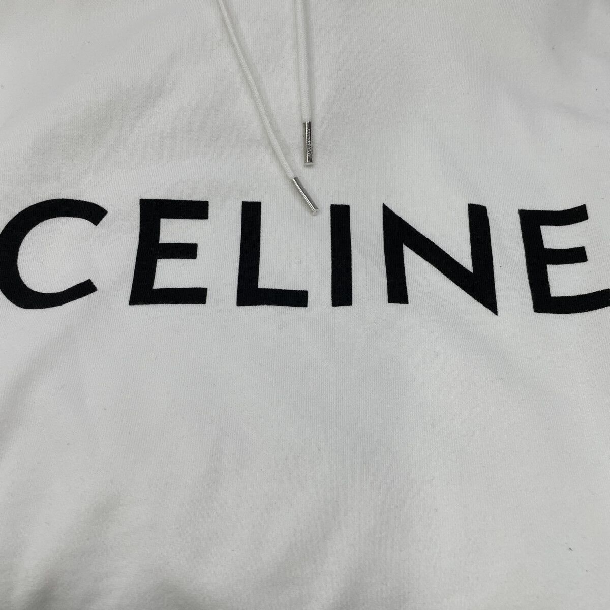 Celine White Sweatshirts Hoodie Pullover Shirt — view 6