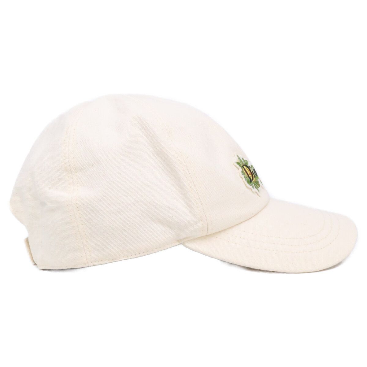 Dior Cotton Oblique Graining Tears Flower Logo Baseball Cap Hat — view 5