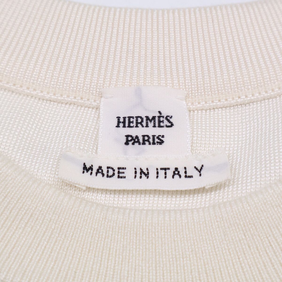 Hermes Palefroy Remix Short Sleeve Knit Sweater 36 — view 4