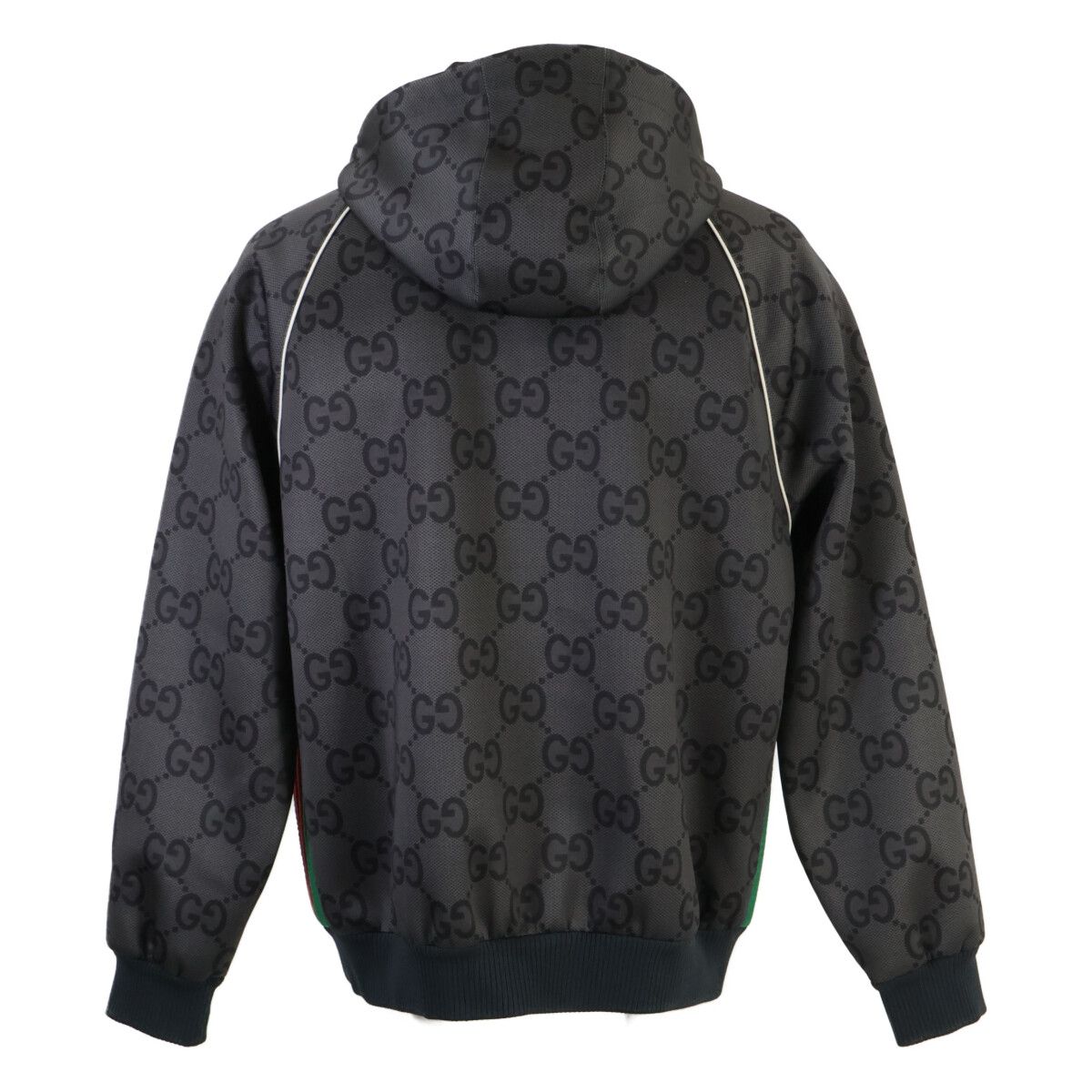 Gucci Jumbo GG Zip Up Hoodie — view 3