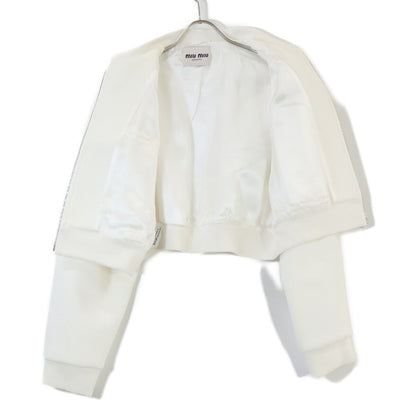 Miu Miu Technical Jersey Jacket 36 — view 4