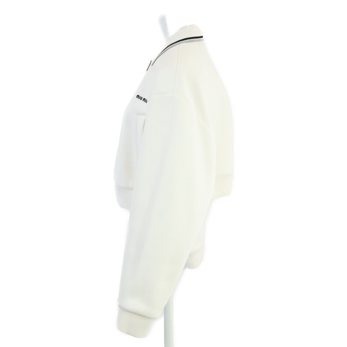 Miu Miu Technical Jersey Jacket 36 — view 2