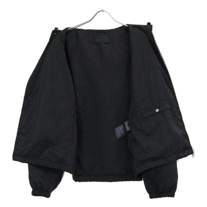 Prada Re-Nylon Zip Jacket Triangle Logo Hoodie Nylon — view 4