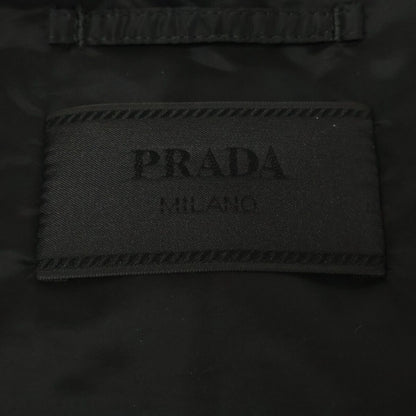 Prada Re-Nylon Zip Jacket Triangle Logo Hoodie Nylon — view 5