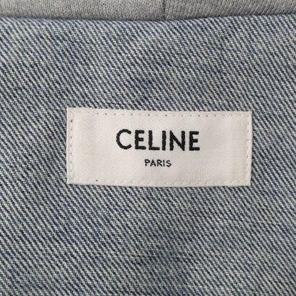 Celine Hooded Printed Luz Trucker Jacket — view 5