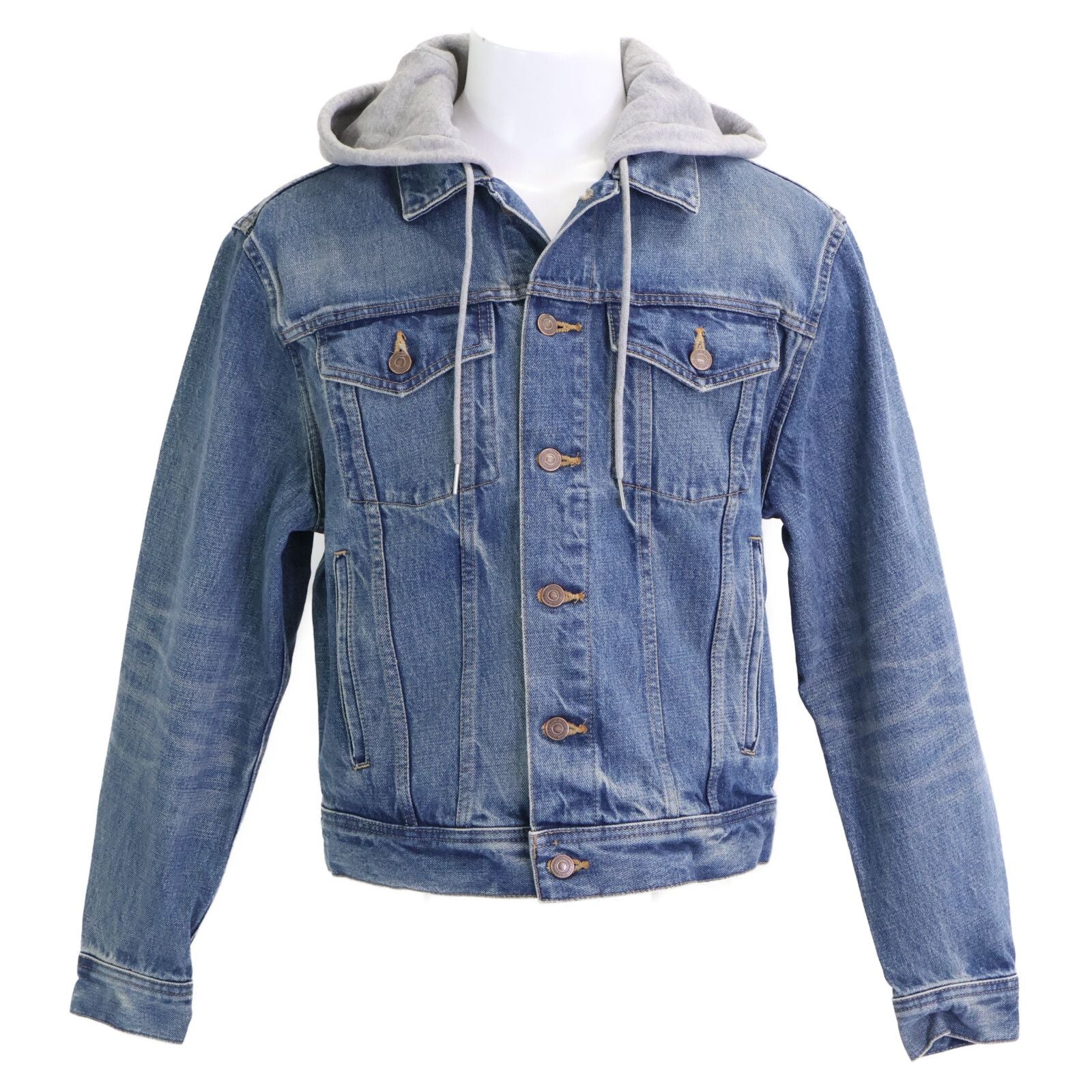 Celine Hooded Printed Luz Trucker Jacket