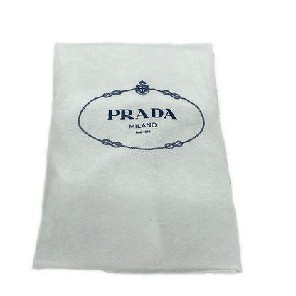 Prada Tote Canapa White Black — view 8