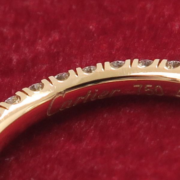 Cartier Etain Cell Eternity Ring mm — view 5