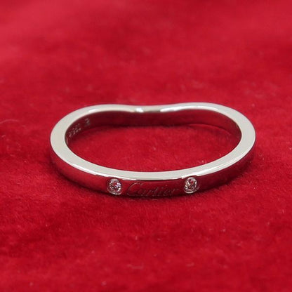 Cartier Ballerina Wedding Ring Diamond 51 Flat — view 4