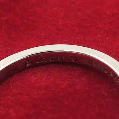 Cartier Ballerina Wedding Ring Diamond 51 Flat — view 6