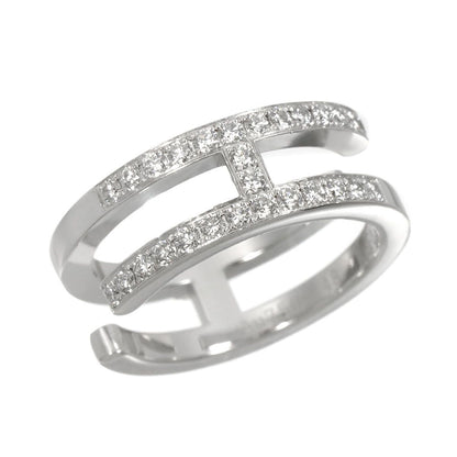 Hermes Arianne Che D'ancre 48 Ring Diamond 18k WG White Gold — view 3