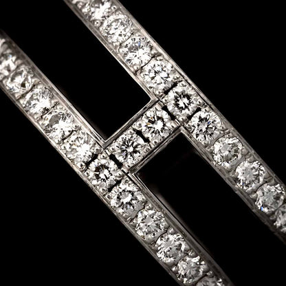Hermes Arianne Che D'ancre 48 Ring Diamond 18k WG White Gold — view 7