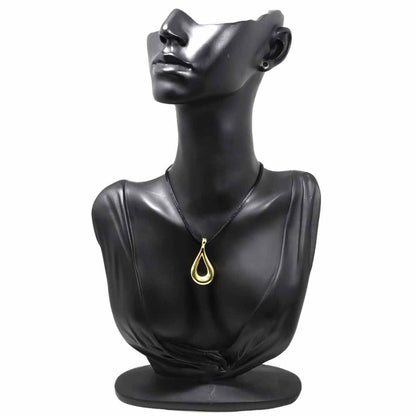 Tiffany & Co Open Teardrop Necklace 40 cm 18k YG Yellow Gold — view 6