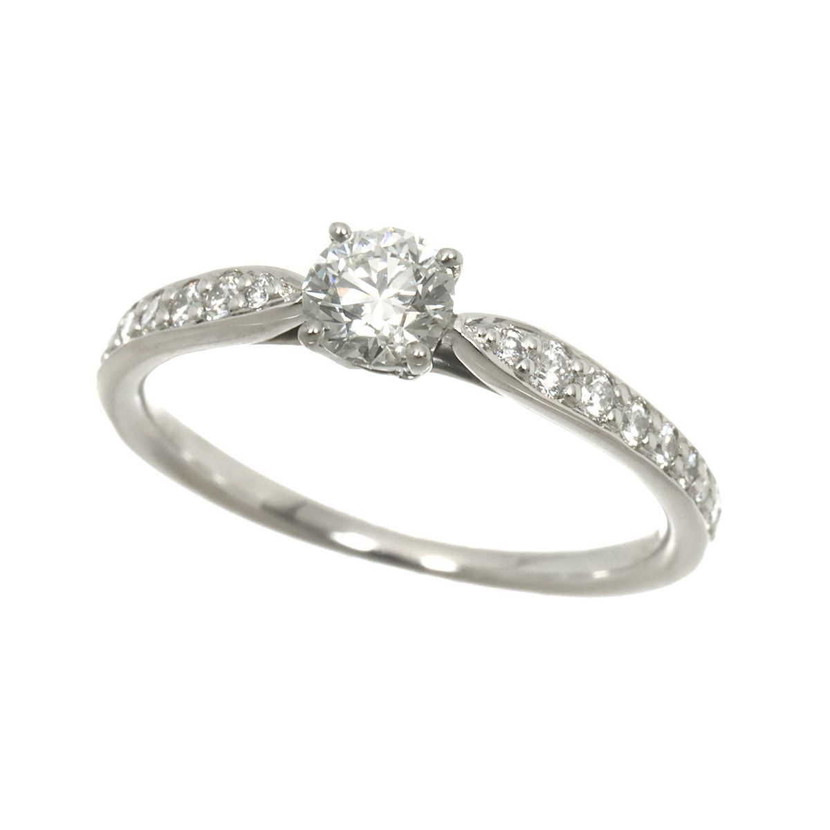 Tiffany & Co Harmony Ring Diamond Pt Platinum — view 5