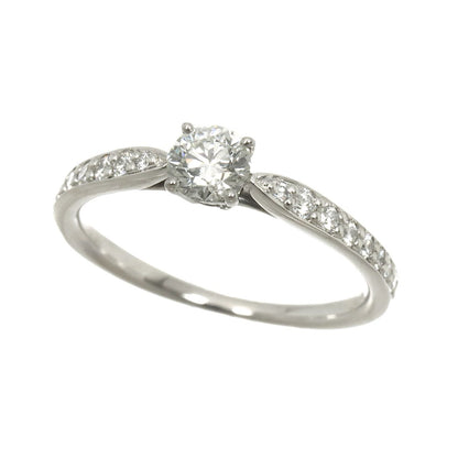 Tiffany & Co Harmony Ring Diamond Pt Platinum — view 5