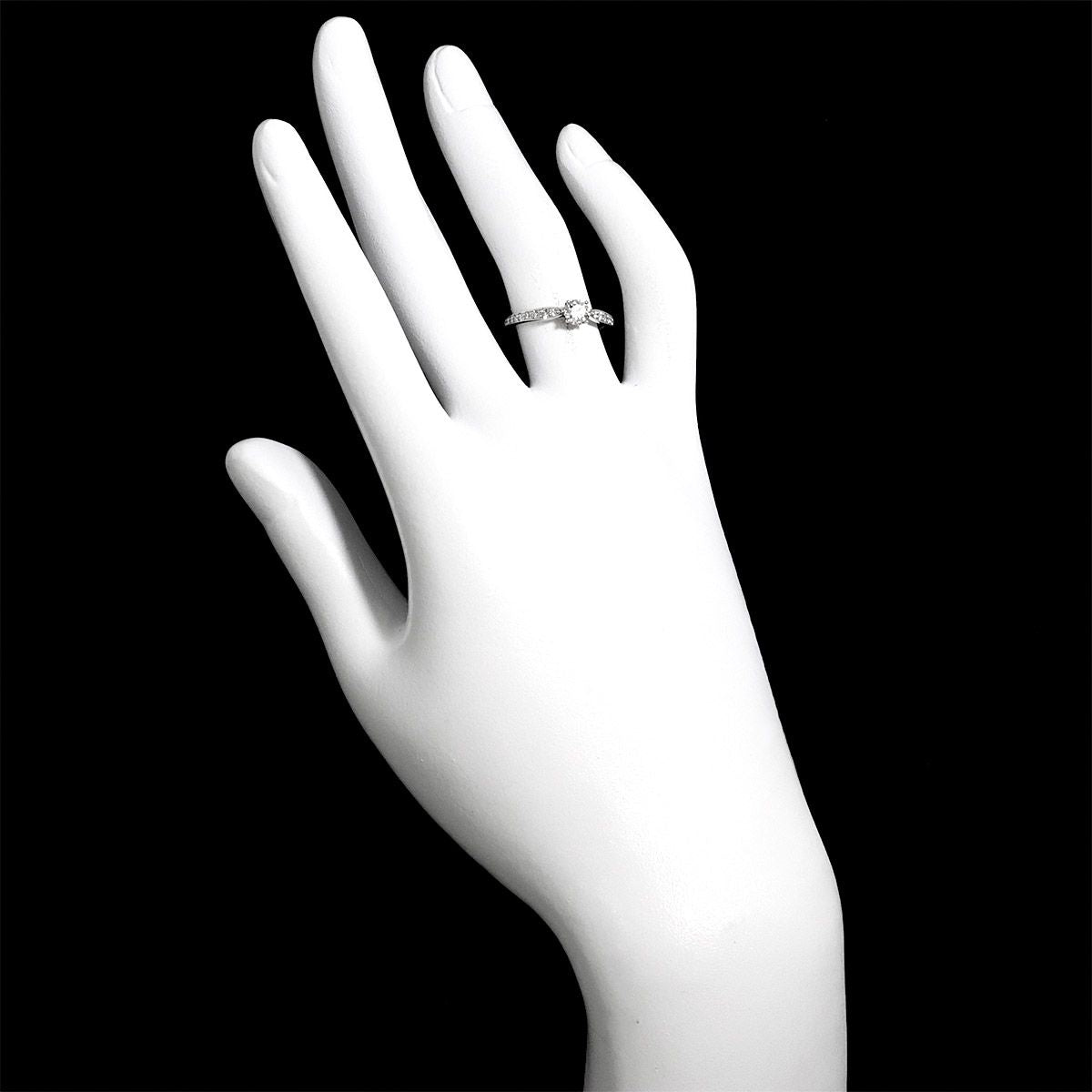 Tiffany & Co Harmony Ring Diamond Pt Platinum — view 8