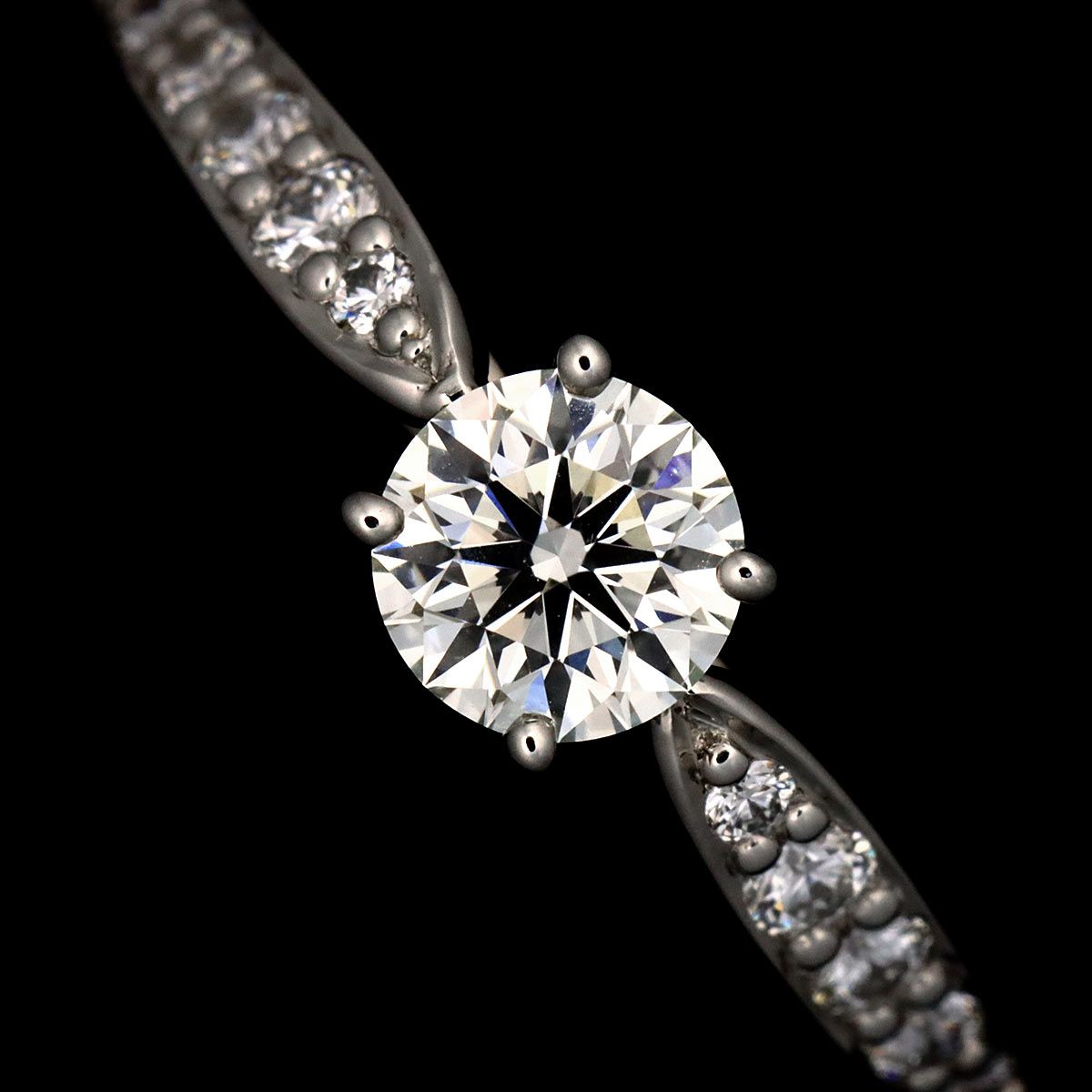 Tiffany & Co Harmony Ring Diamond Pt Platinum — view 6