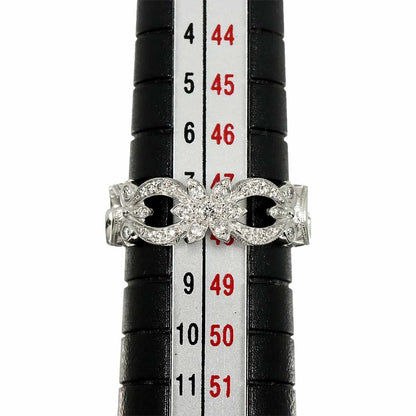 Gucci Flora Ring Diamond 18k WG White Gold — view 7