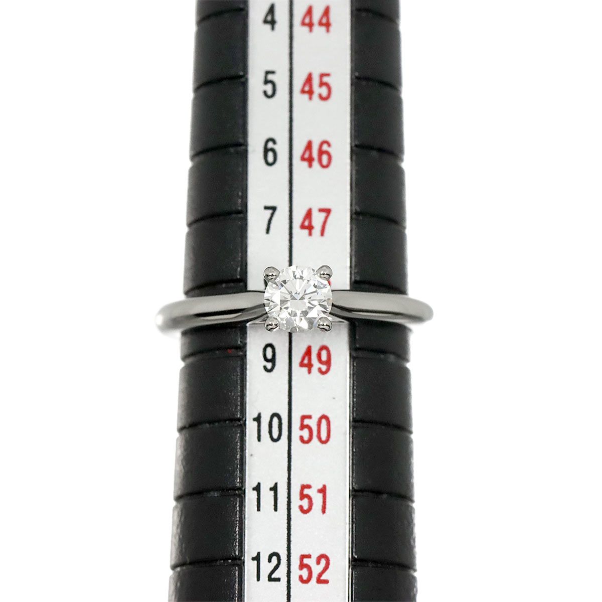 Cartier Solitaire Diamond IF EX 48 Ring Pt Platinum — view 7
