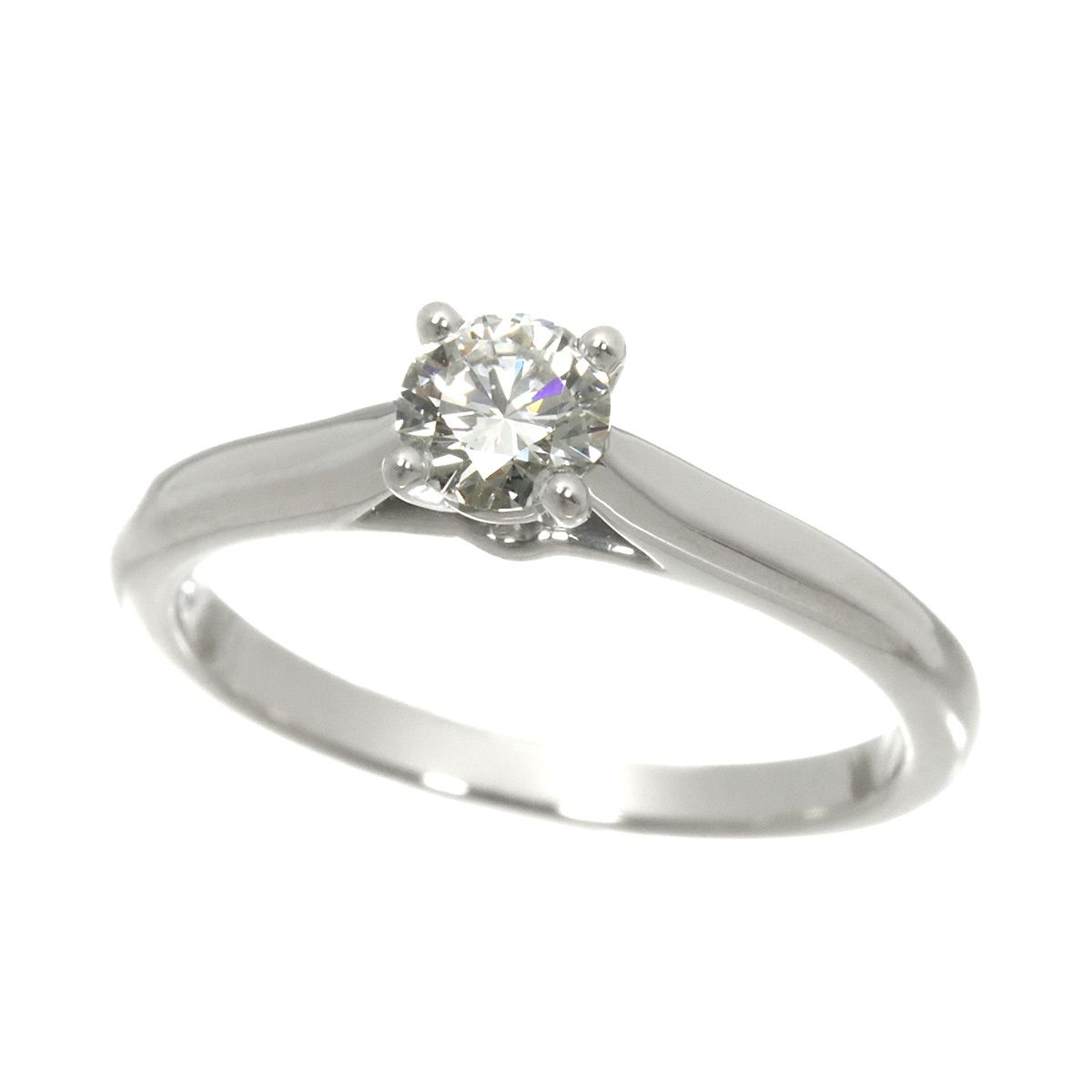 Cartier Solitaire Diamond IF EX 48 Ring Pt Platinum — view 3