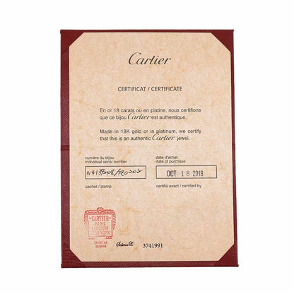Cartier Solitaire Diamond 48 Ring Pt Platinum — view 9