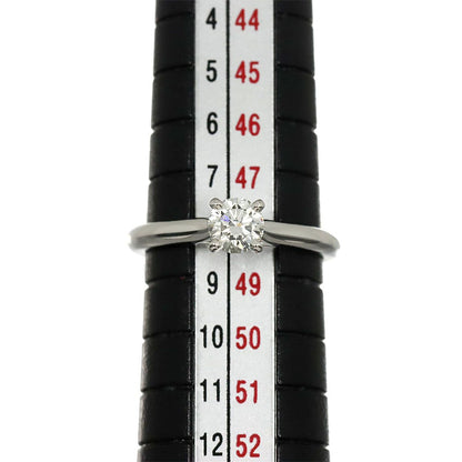 Cartier Solitaire Diamond 48 Ring Pt Platinum — view 7