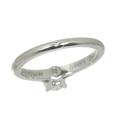Cartier Solitaire Diamond 48 Ring Pt Platinum — view 6