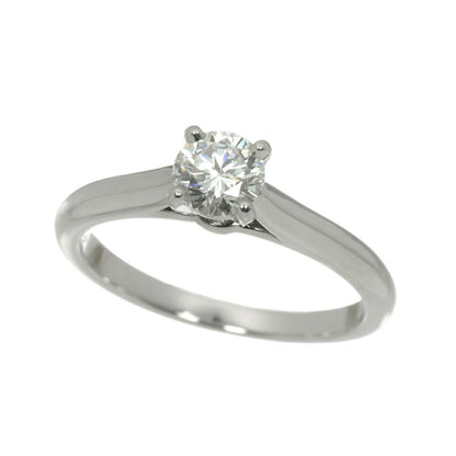 Cartier Solitaire Diamond 48 Ring Pt Platinum — view 5