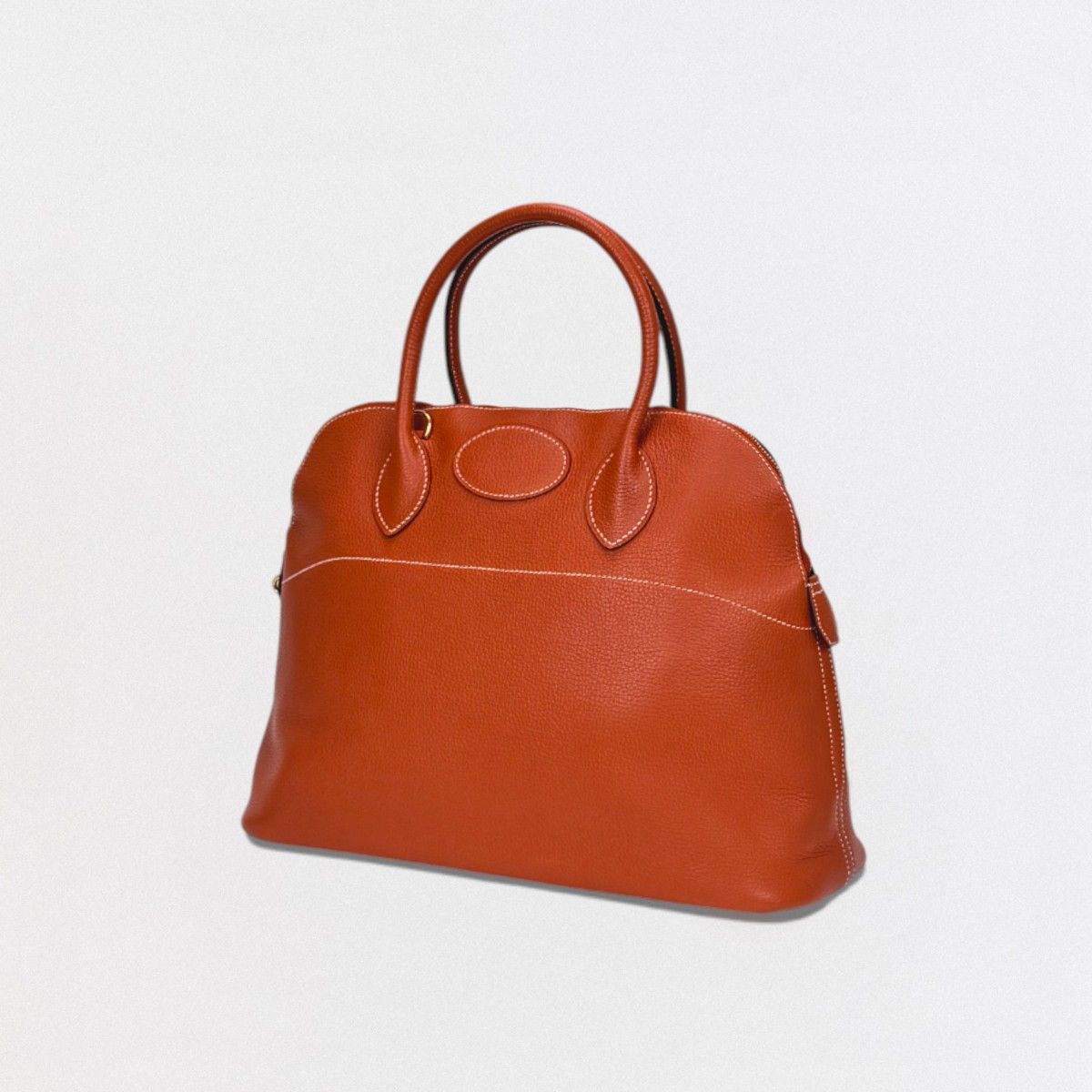 Hermes Bolide 35 Tote Shoulder Bag Sully Ege Brique Brown Gold 2-Way — view 2