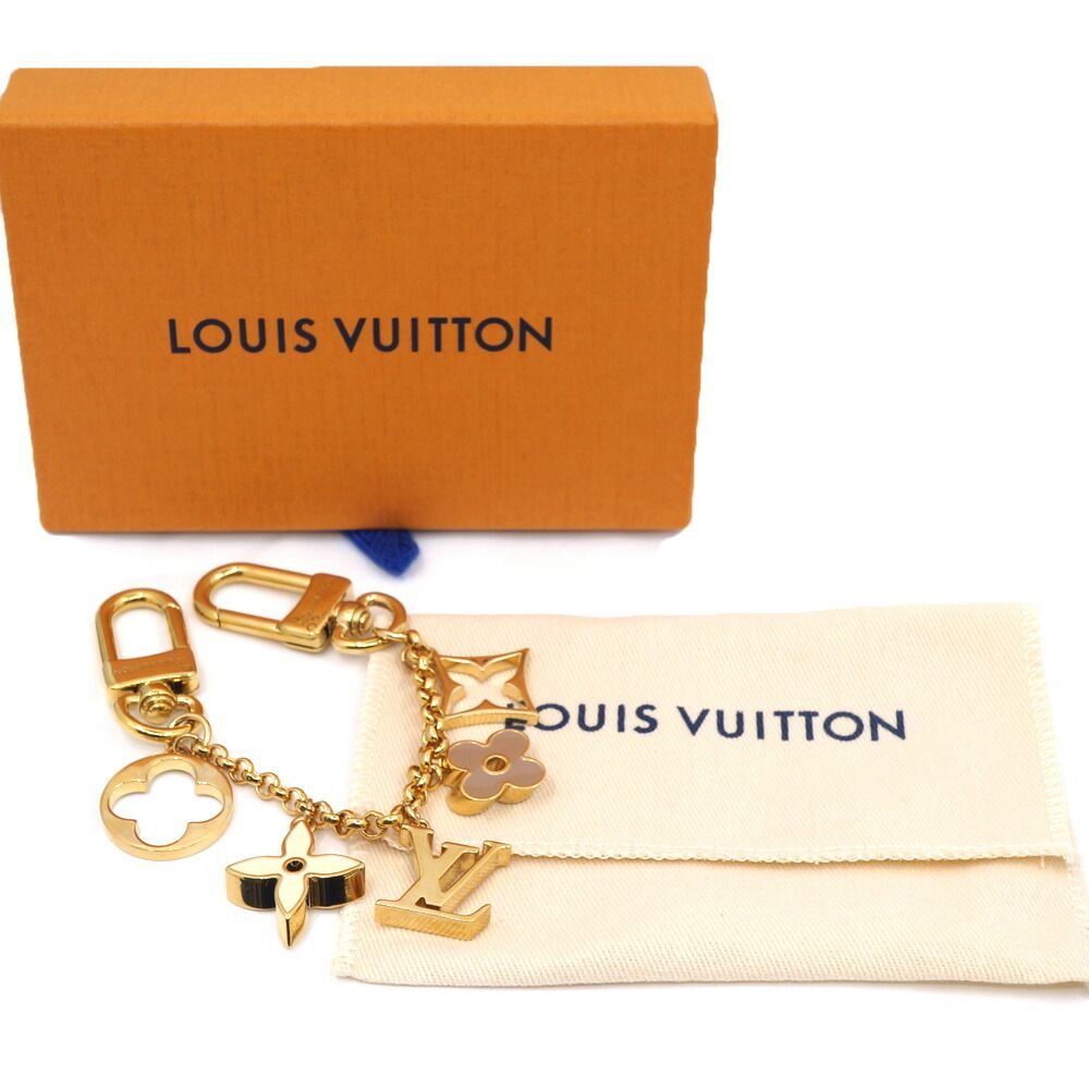 Louis Vuitton Full Ledoux Chain Bag Charm Monogram Gold Plated — view 9
