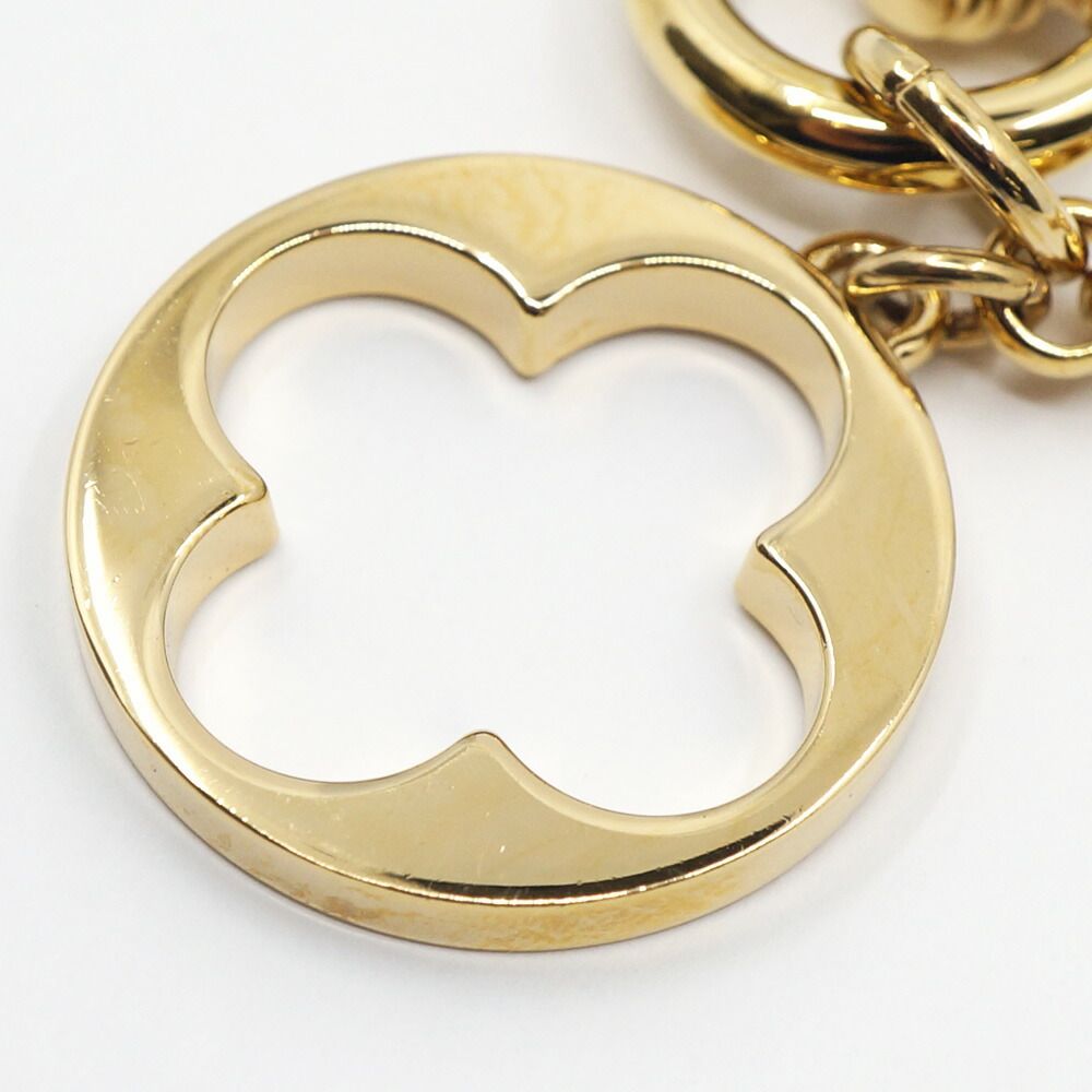 Louis Vuitton Full Ledoux Chain Bag Charm Monogram Gold Plated — view 4