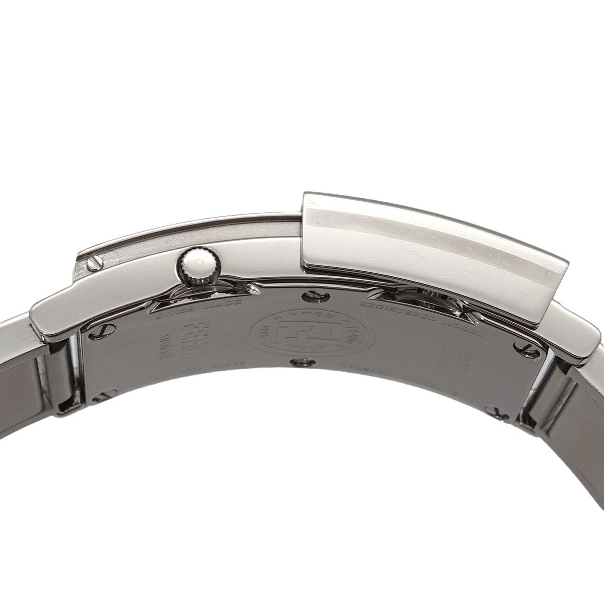 Fendi Orologi Seat 2 Time Zone Watch Diamond Black Quartz — view 5