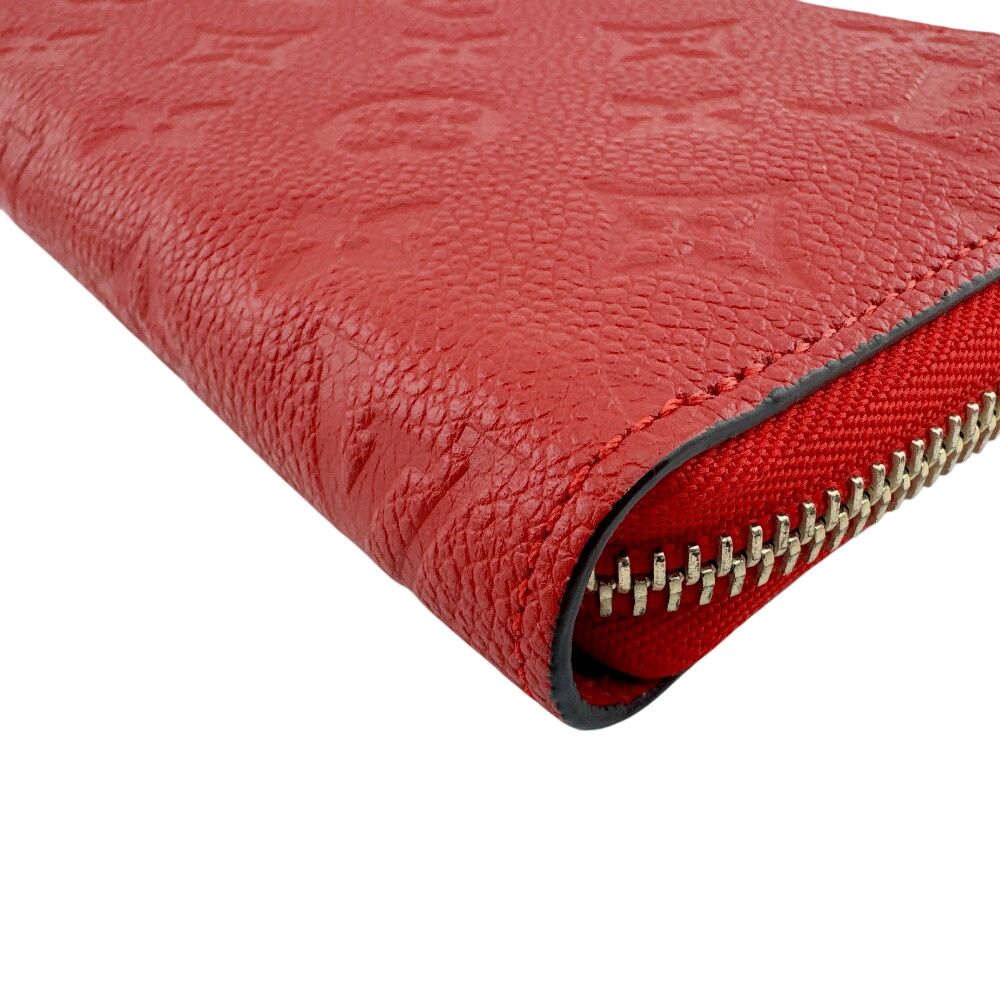 Louis Vuitton Zippy Wallet Empreinte Monogram Red — view 4