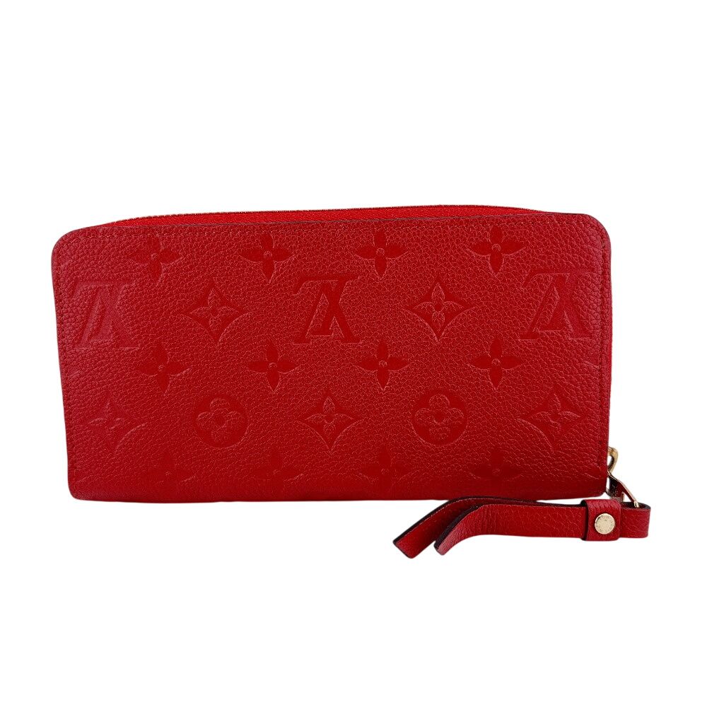 Louis Vuitton Zippy Wallet Empreinte Monogram Red — view 2