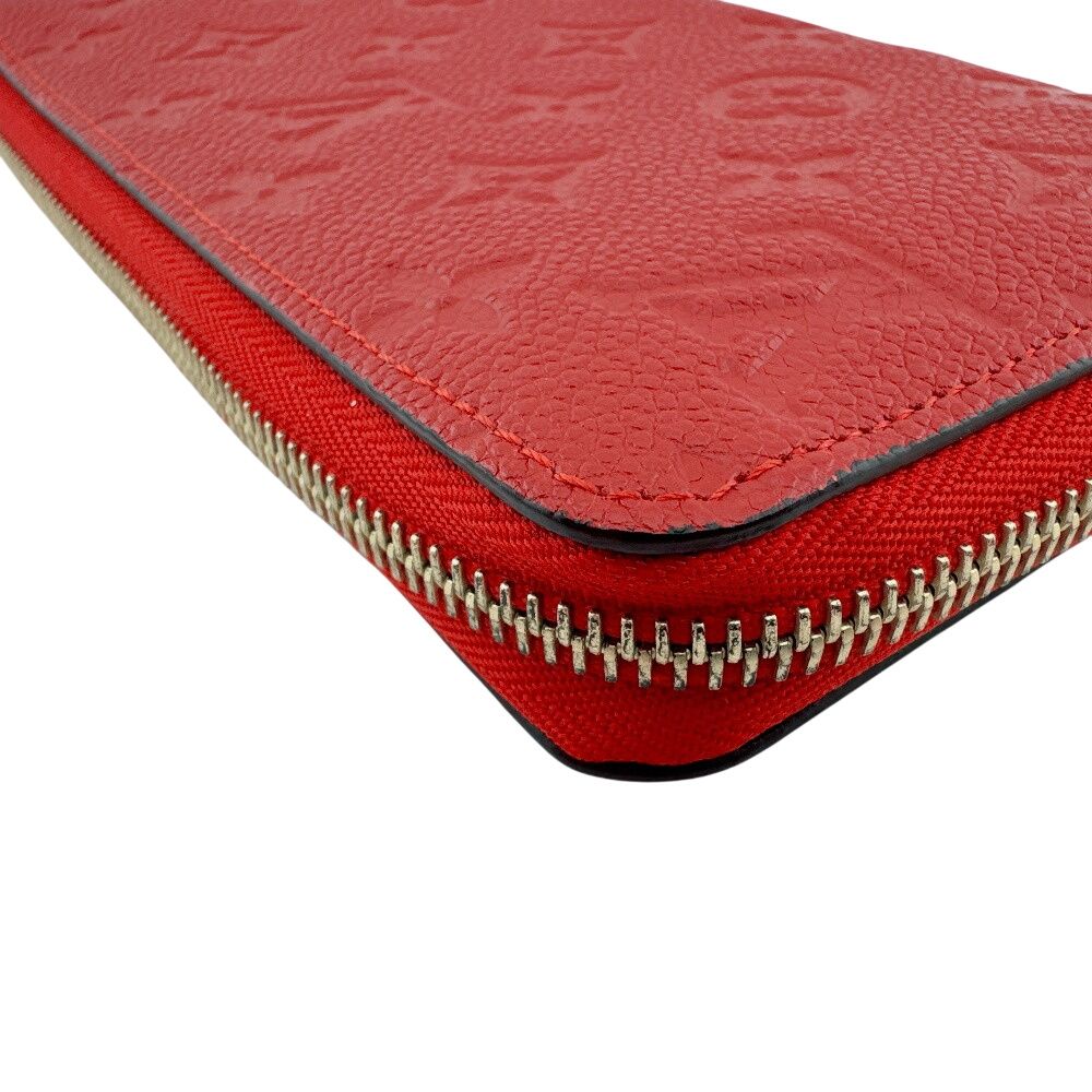 Louis Vuitton Zippy Wallet Empreinte Monogram Red — view 6