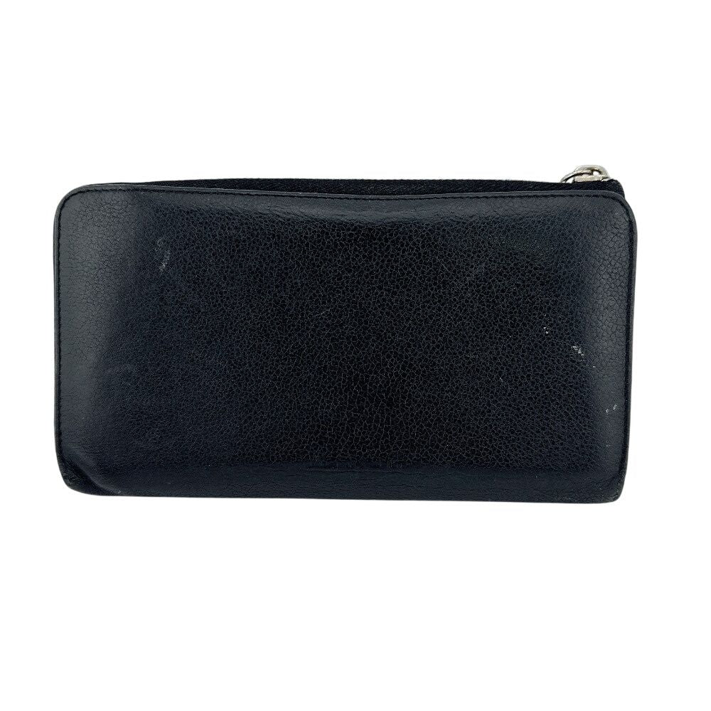 Louis Vuitton Zipper Portefeuille Comet Leather Wallet Black — view 2
