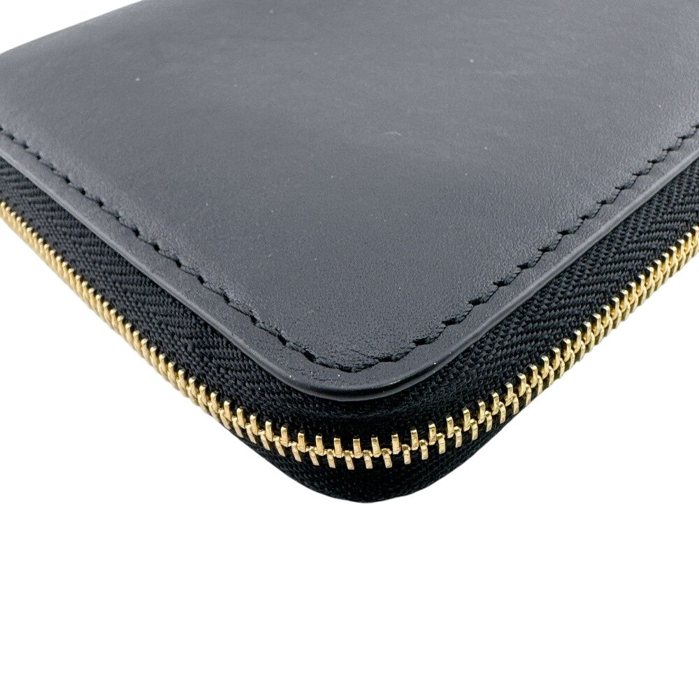 Loewe Zip Around Leather Wallet Black — view 5