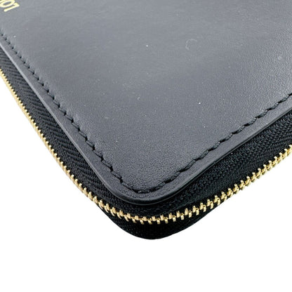 Loewe Zip Around Leather Wallet Black — view 6