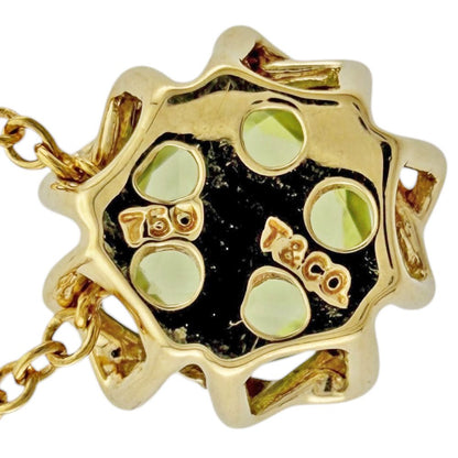 Tiffany & Co Kiss Around Necklace 18k Gold Peridot — view 7