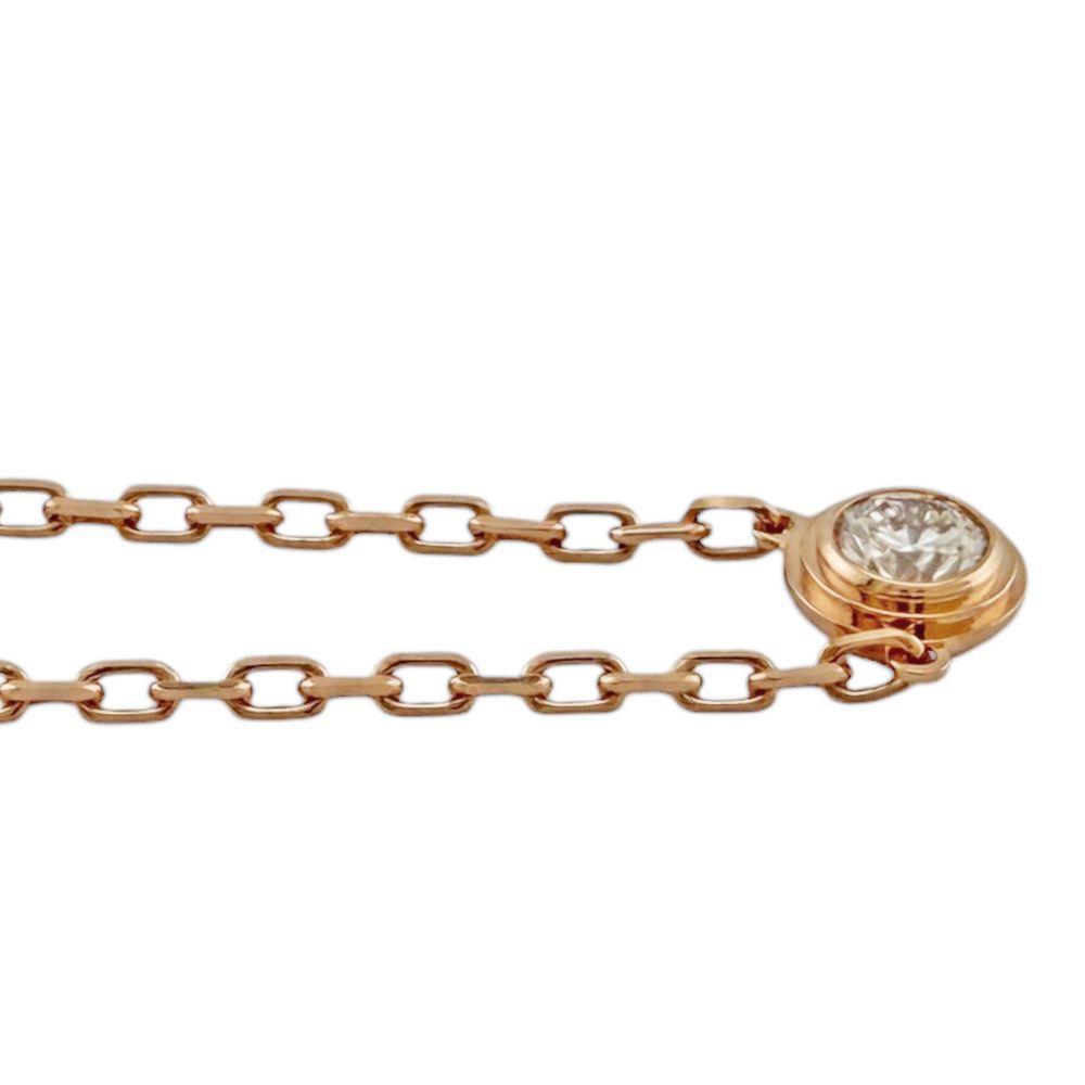 Cartier Damier Diamant Leger Necklace 18k Gold Diamond — view 4