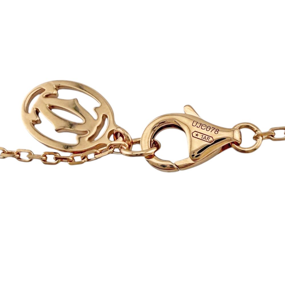 Cartier Damier Diamant Leger Necklace 18k Gold Diamond — view 5