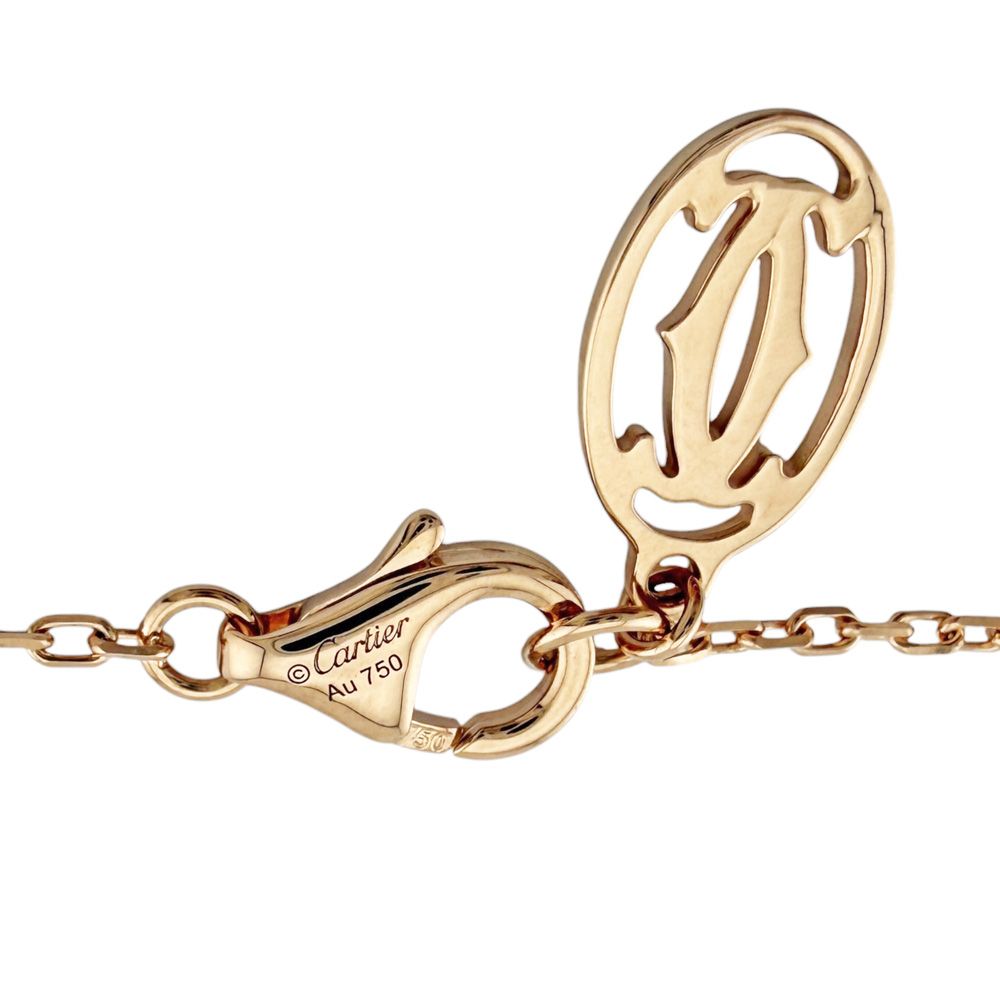 Cartier Damier Diamant Leger Necklace 18k Gold Diamond — view 6